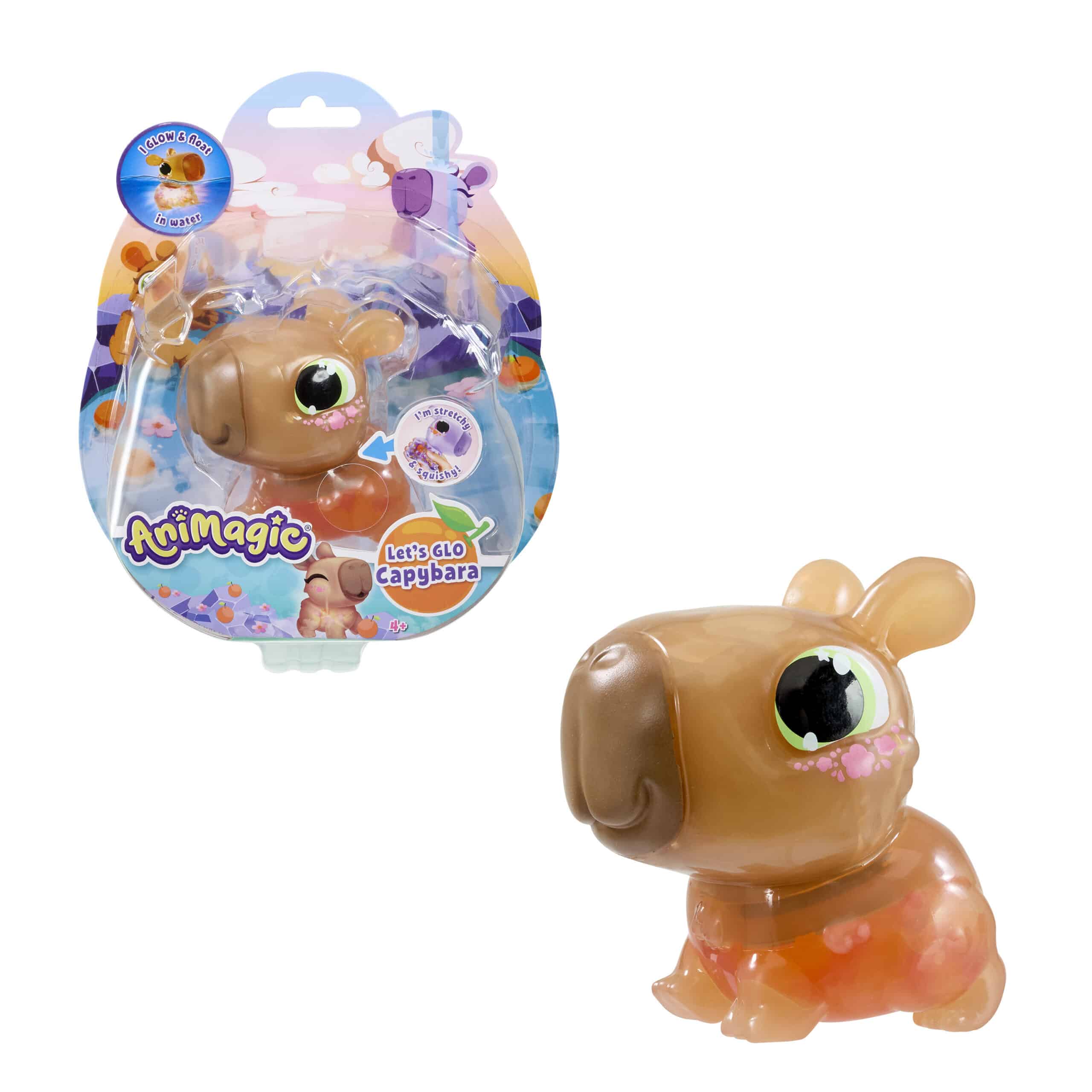 ANIMAGIC LET'S GLO CAPYBARA BROWN 2 ANIMAGIC LET'S GLO CAPYBARA BROWN-muksumassi.fi