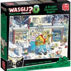 Wasgij? Christmas palapeli 9 A Bright Christmas Night!-muksumassi.fi