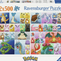 Pokémon Collection palapeli 2x500 palaa-muksumassi.fi