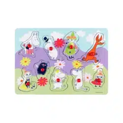 Muumi Kevät nuppipalapeli-muksumassi.fi