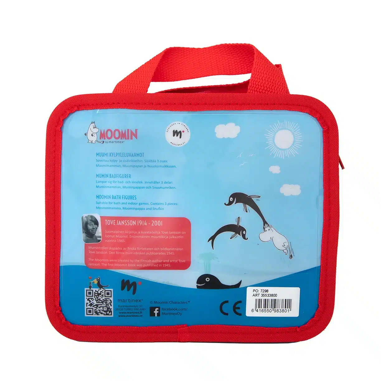 Muumi Kylpylelusetti 3 hahmoa 3 Muumi Kylpylelusetti-muksumassi.fi