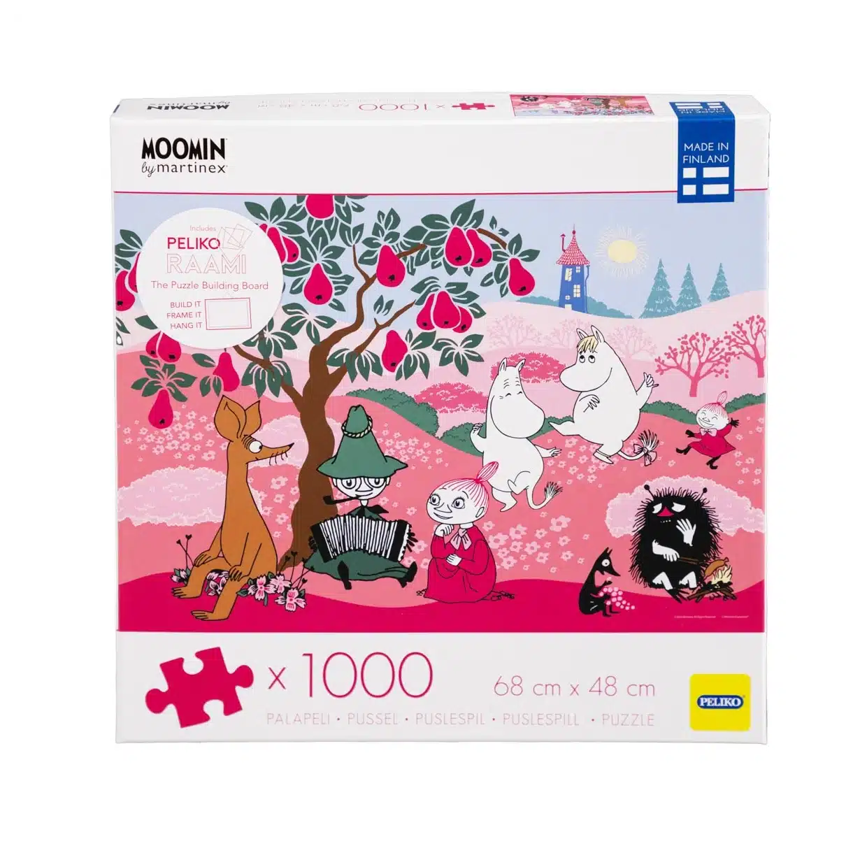 Peliko Moomin Muumi Päärynäpuu -palapeli 1000 1 Peliko Moomin Muumi Päärynäpuu -palapeli-muksumassi.fi