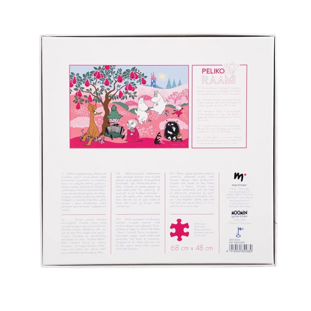 Peliko Moomin Muumi Päärynäpuu -palapeli 1000 2 Peliko Moomin Muumi Päärynäpuu -palapeli-muksumassi.fi