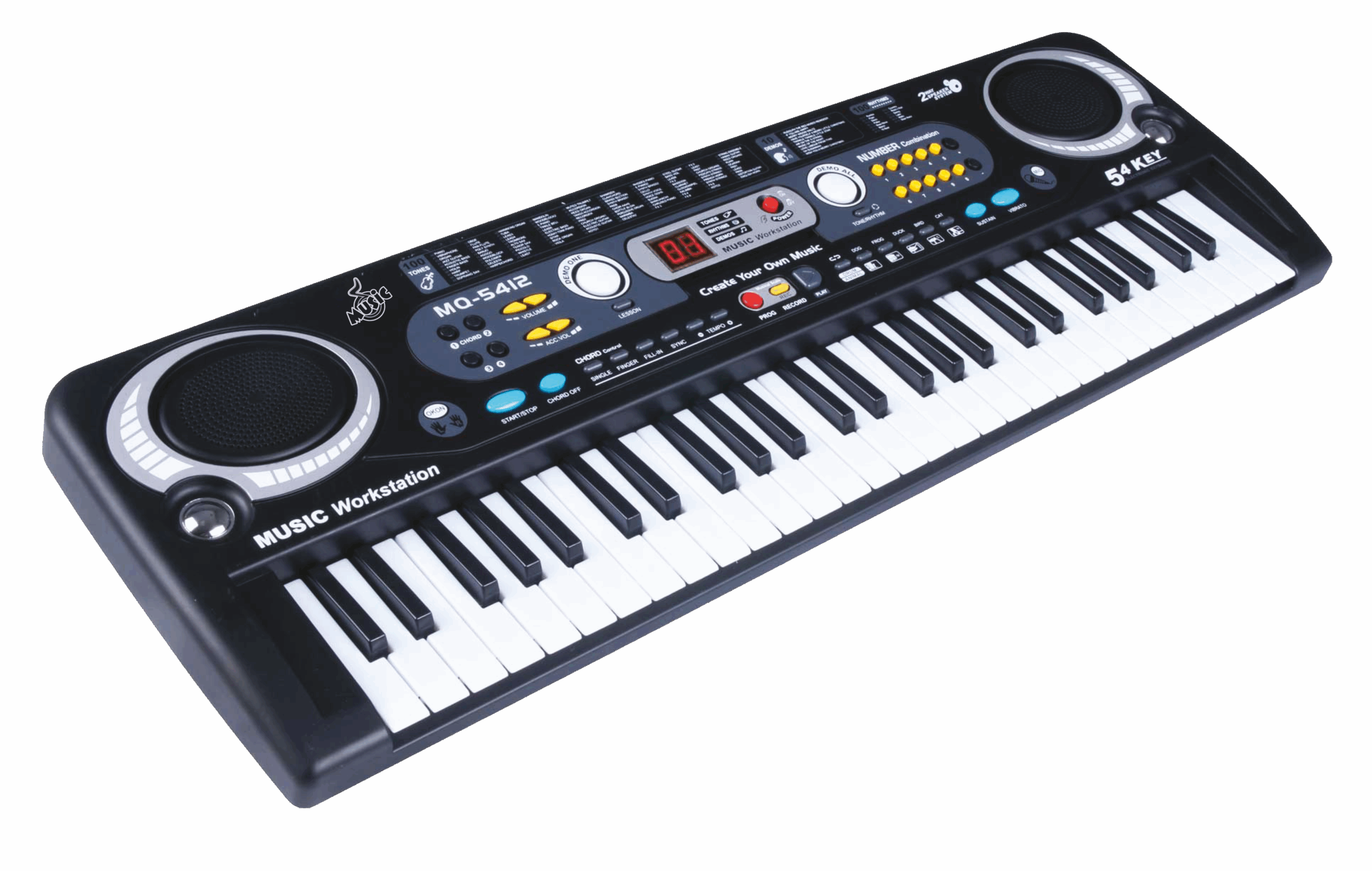 Music Elektroninen Kosketinsoitin Mikrofonilla 2 Music Elektroninen Kosketinsoitin Mikrofonilla - Image 2