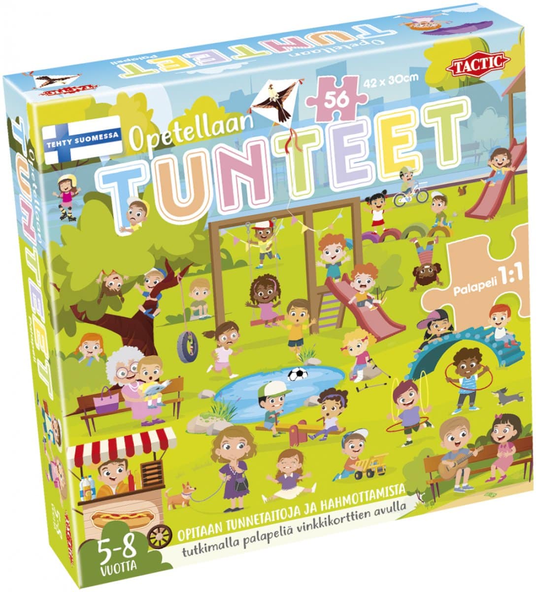 Opetellaan Tunteet palapeli 1 Opetellaan Tunteet palapeli-muksumassi.fi