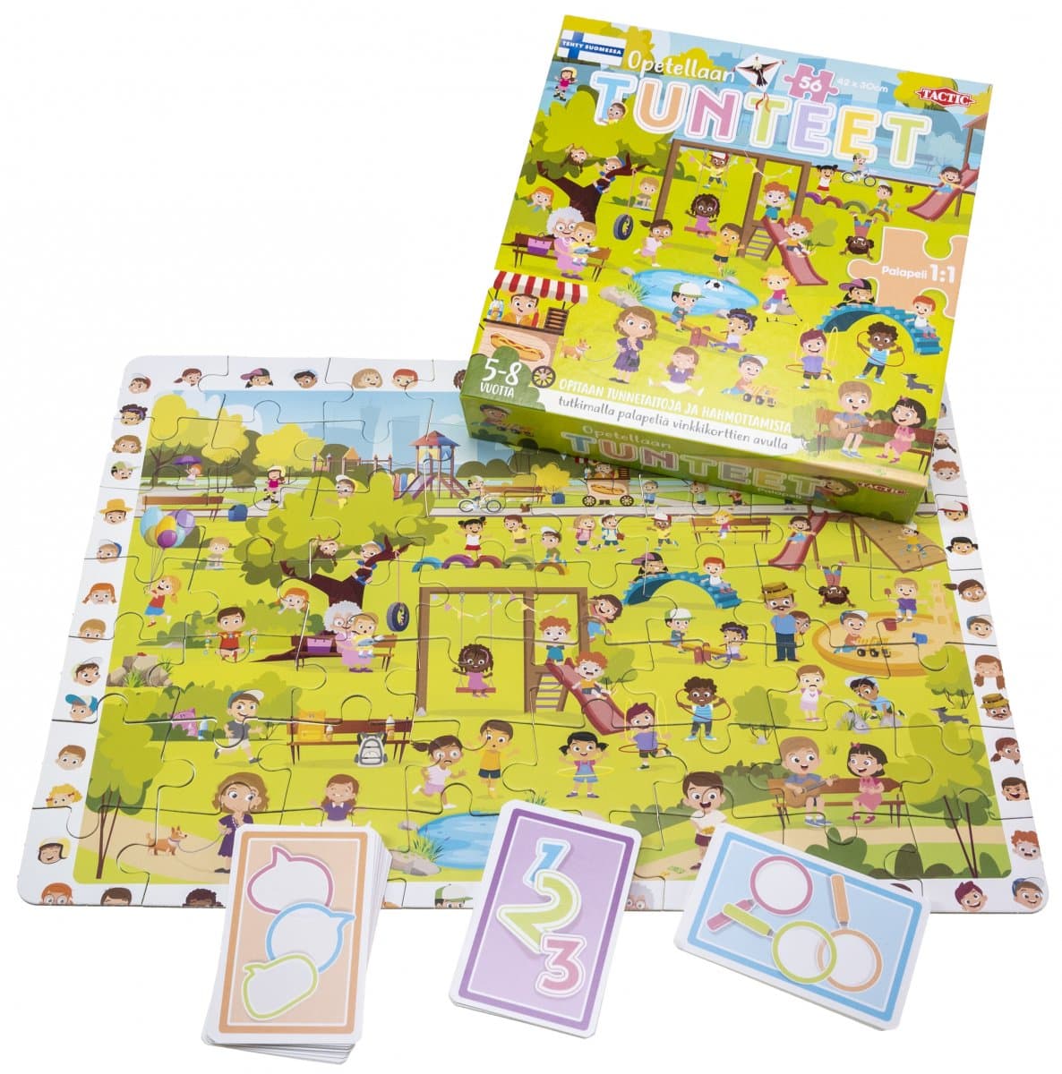 Opetellaan Tunteet palapeli 3 Opetellaan Tunteet palapeli