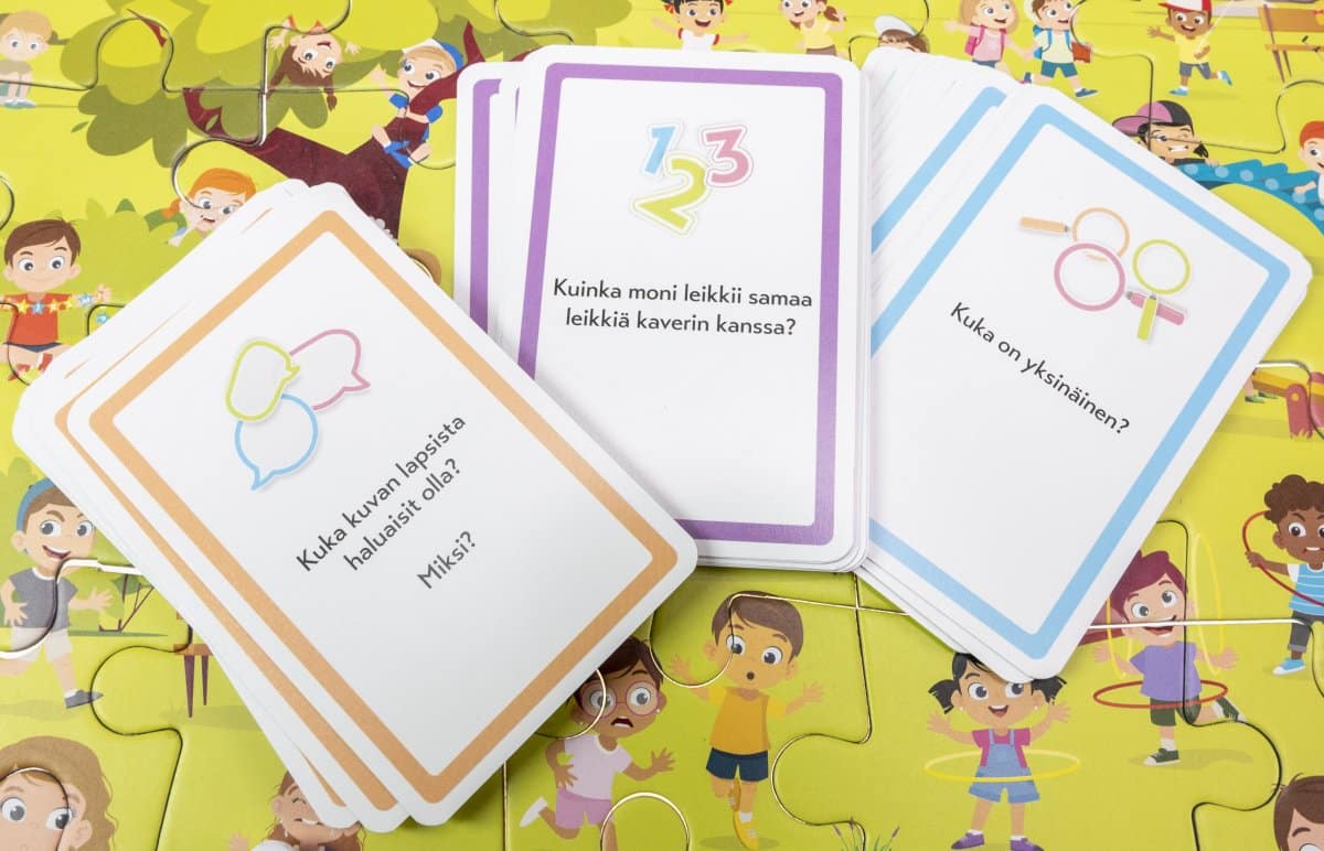 Opetellaan Tunteet palapeli 4 Opetellaan Tunteet palapeli-muksumassi.fi