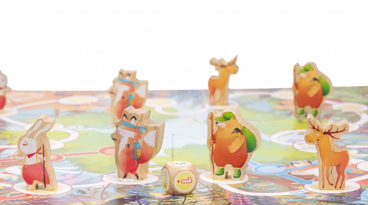 Ensimmäinen pelini Metsäkilpa lautapeli 3 Ensimmäinen pelini Metsäkilpa lautapeli-muksumassi.fi