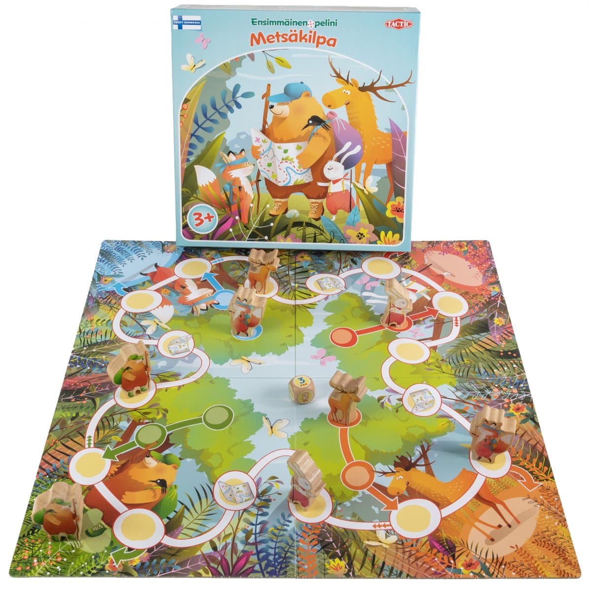 Ensimmäinen pelini Metsäkilpa lautapeli 6 Ensimmäinen pelini Metsäkilpa lautapeli
