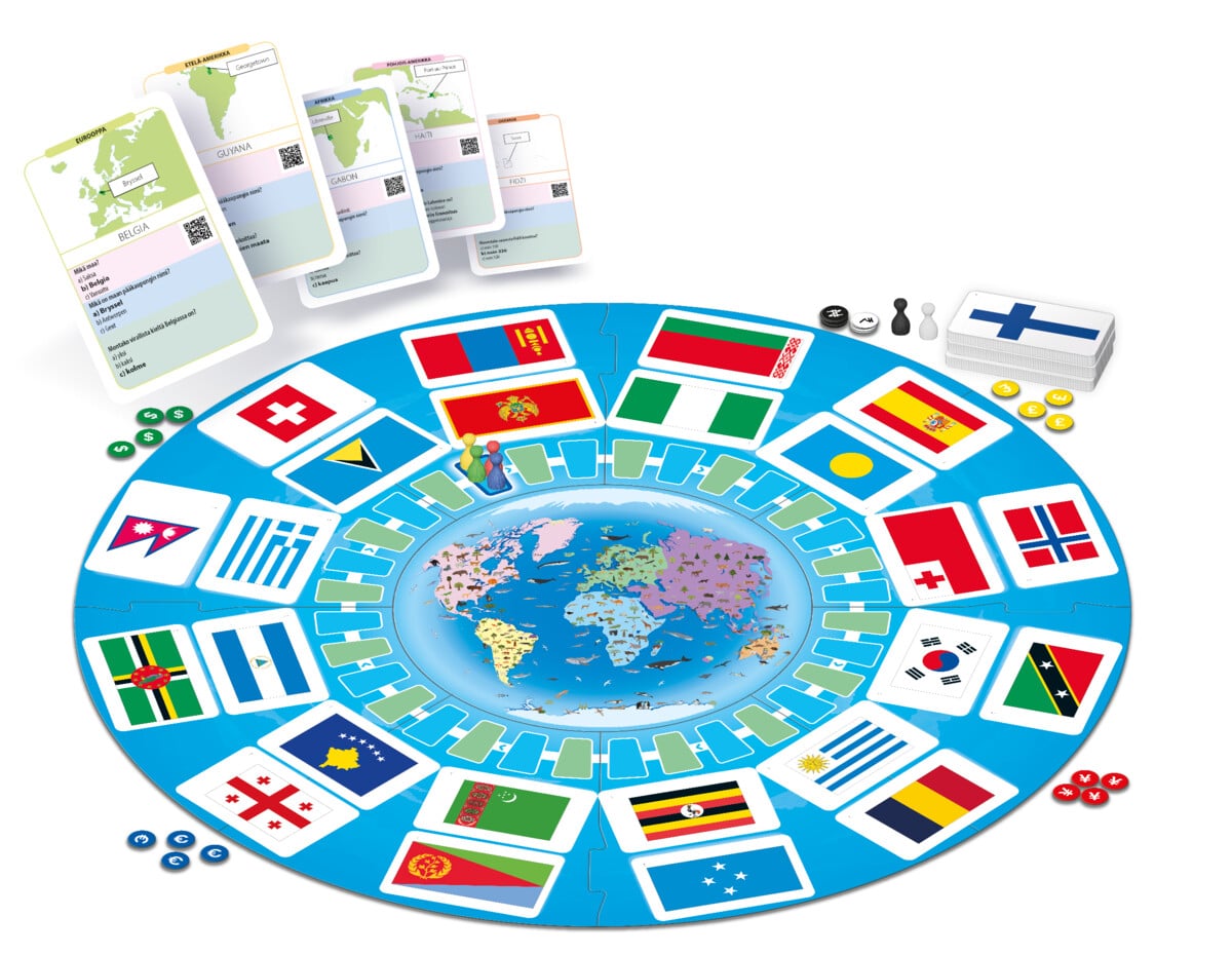 Maailman maat tietopeli 2 Maailman maat tietopeli-muksumassi.fi