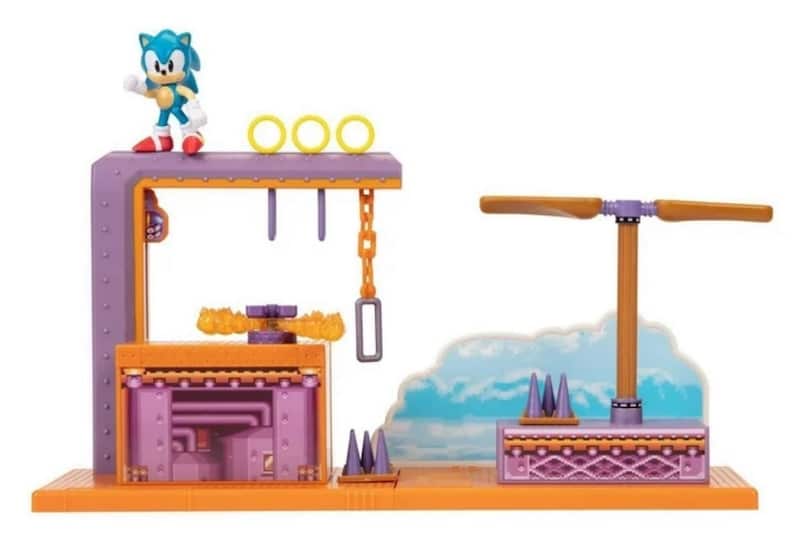 Sonic the Hedgehog Flying Battery Zone set leikkisetti 2 Sonic the Hedgehog Flying Battery Zone set leikkisetti - Image 2