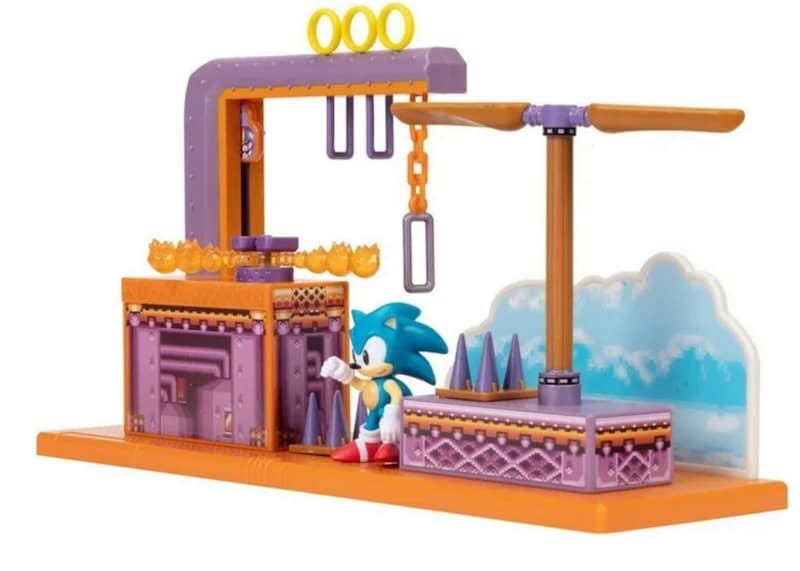 Sonic the Hedgehog Flying Battery Zone set leikkisetti 4 Sonic the Hedgehog Flying Battery Zone set-MUKSUMASSI.FI