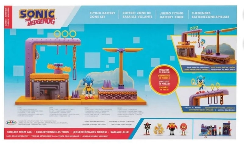 Sonic the Hedgehog Flying Battery Zone set leikkisetti 3 Sonic the Hedgehog Flying Battery Zone set leikkisetti - Image 3