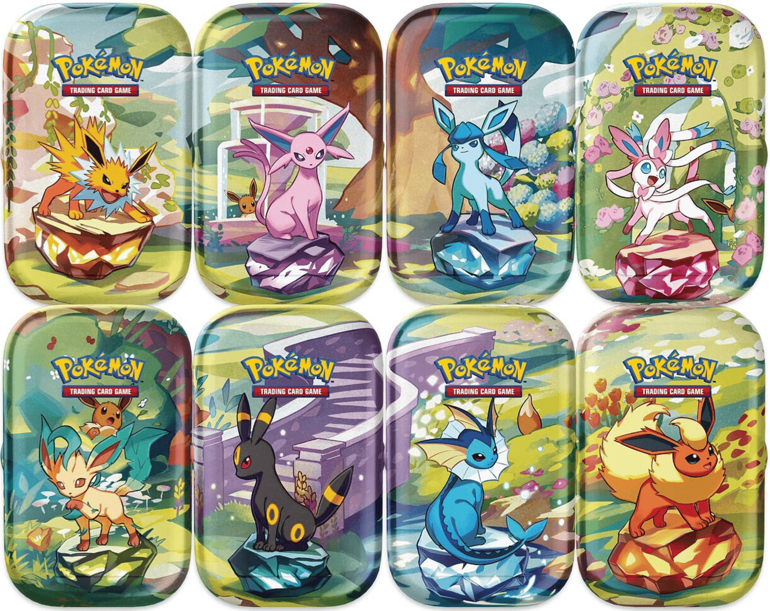 Pokémon TCG: Scarlet & Violet 8.5 Prismatic Evolutions - Mini Tin 1 Pokémon TCG: Scarlet & Violet 8.5 Prismatic Evolutions - Mini Tin-muksumassi.fi